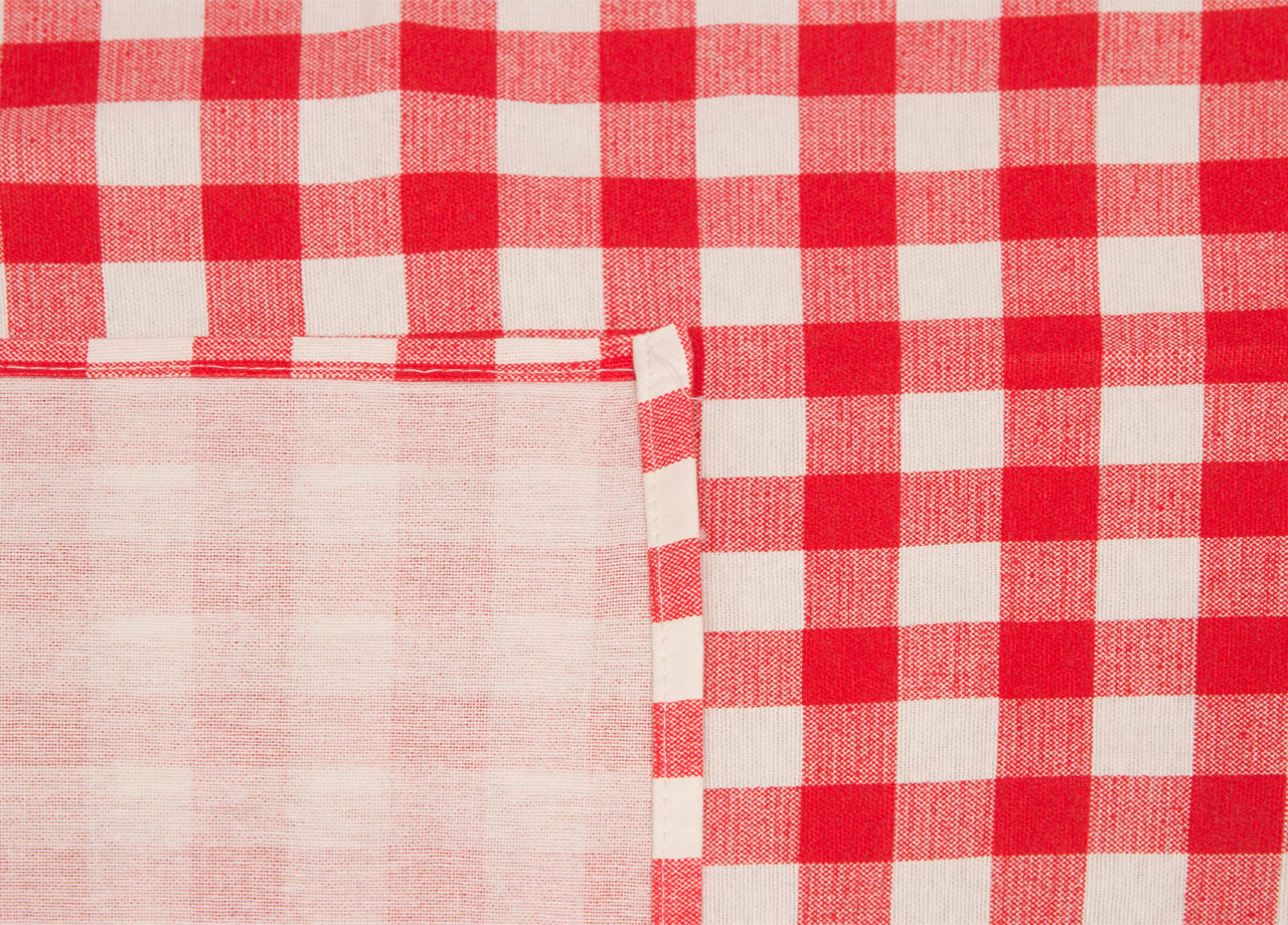 Tovaglia In Cotone 100% Made In Italy - Design M'ama RP 90x90 Cm Per Cucina E Sala Da Pranzo - Foto 3